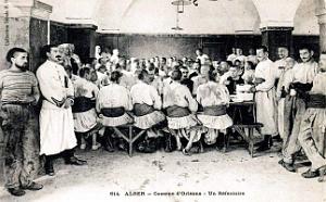 Alger - Caserne d'Orleans - Refectoire